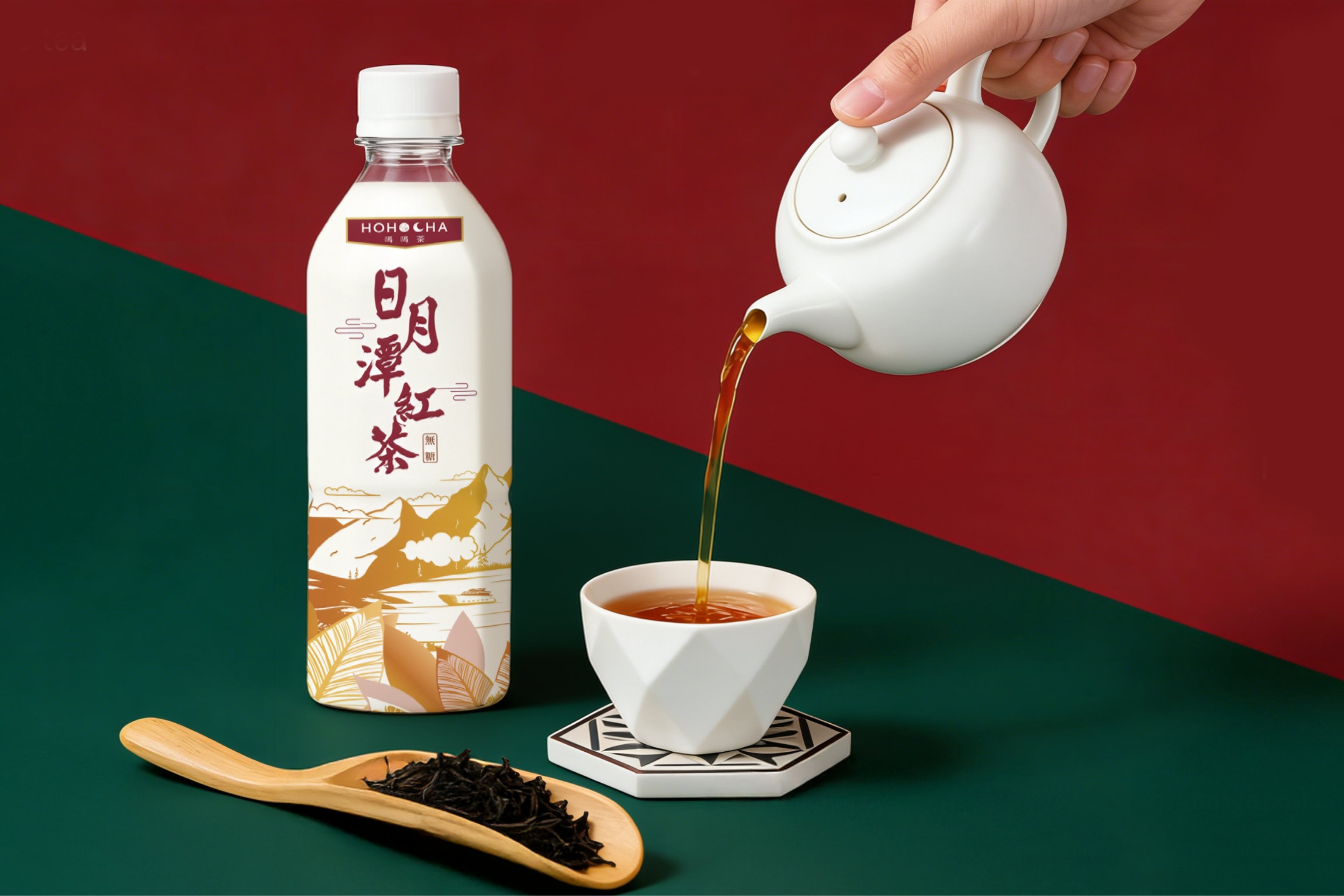 喝喝茶-日月潭紅茶包裝