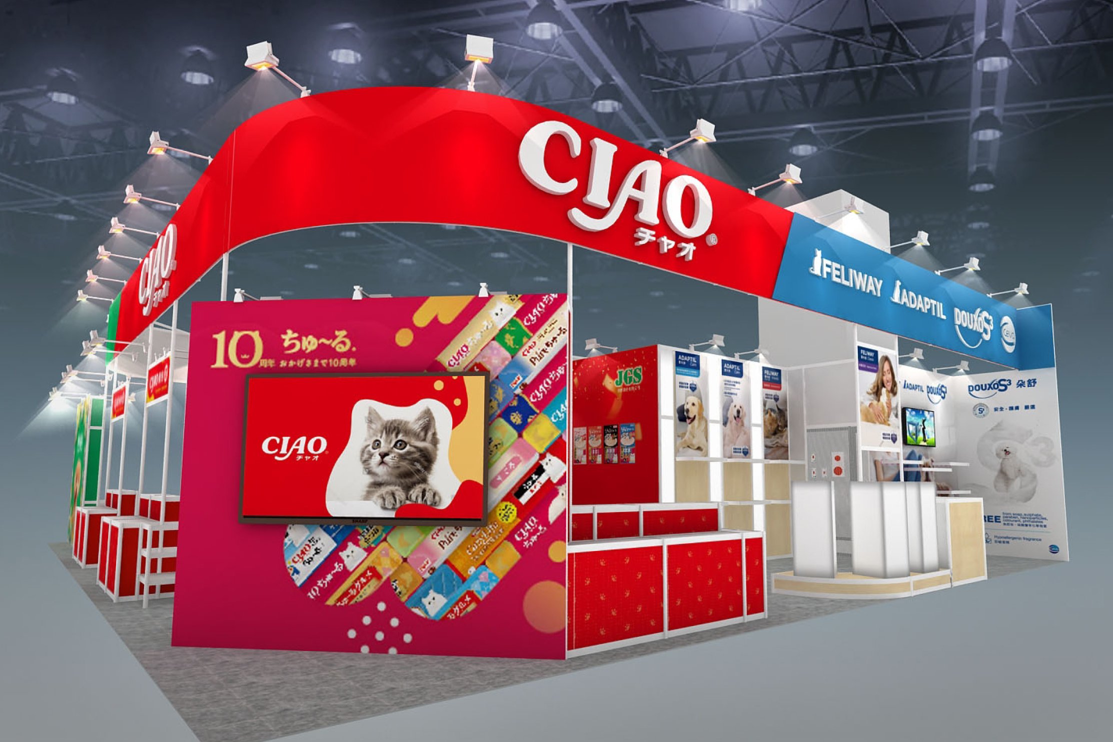 CIAO X 嬌聯 展場設計